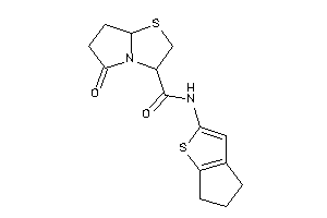 N-(5,6-dihydro-4H-cyclopenta[b]thiophen-2-yl)-5-keto-3,6,7,7a-tetrahydro-2H-pyrrolo[2,1-b]thiazole-3-carboxamide