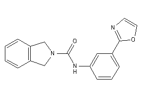 N-(3-oxazol-2-ylphenyl)isoindoline-2-carboxamide