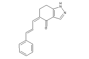 Image of 5-cinnamylidene-6,7-dihydro-1H-indazol-4-one