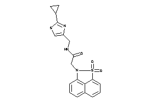 N-[(2-cyclopropylthiazol-4-yl)methyl]-2-(diketoBLAHyl)acetamide