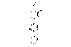 3-cyclopropyl-6-(2-phenylpyrimidin-5-yl)-1,6-dihydropyrimidine-2-thione