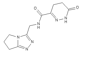 N-(6,7-dihydro-5H-pyrrolo[2,1-c][1,2,4]triazol-3-ylmethyl)-6-keto-4,5-dihydro-1H-pyridazine-3-carboxamide