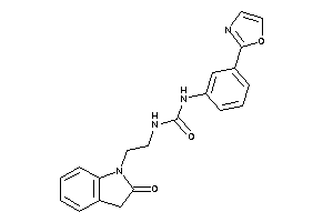 1-[2-(2-ketoindolin-1-yl)ethyl]-3-(3-oxazol-2-ylphenyl)urea