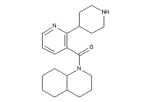 3,4,4a,5,6,7,8,8a-octahydro-2H-quinolin-1-yl-[2-(4-piperidyl)-3-pyridyl]methanone