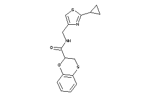 N-[(2-cyclopropylthiazol-4-yl)methyl]-2,3-dihydro-1,4-benzoxathiine-2-carboxamide