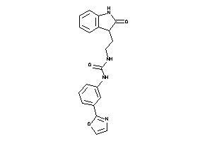 1-[2-(2-ketoindolin-3-yl)ethyl]-3-(3-oxazol-2-ylphenyl)urea