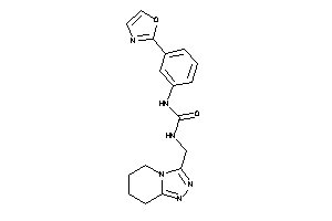 1-(3-oxazol-2-ylphenyl)-3-(5,6,7,8-tetrahydro-[1,2,4]triazolo[4,3-a]pyridin-3-ylmethyl)urea