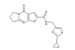 N-[(2-cyclopropylthiazol-4-yl)methyl]-keto-BLAHcarboxamide