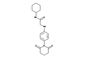 N-cyclohexyl-2-(4-glutarimidoanilino)acetamide