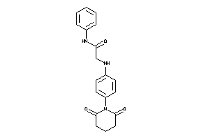 2-(4-glutarimidoanilino)-N-phenyl-acetamide