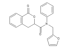 N-(2-furfuryl)-1-keto-N-phenyl-isochroman-3-carboxamide