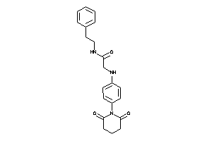 2-(4-glutarimidoanilino)-N-phenethyl-acetamide