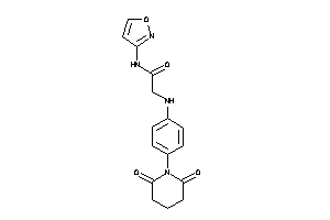 2-(4-glutarimidoanilino)-N-isoxazol-3-yl-acetamide