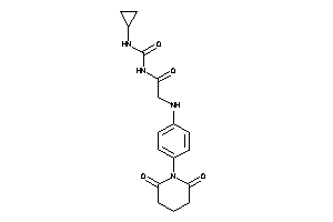 N-(cyclopropylcarbamoyl)-2-(4-glutarimidoanilino)acetamide