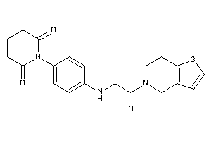 1-[4-[[2-(6,7-dihydro-4H-thieno[3,2-c]pyridin-5-yl)-2-keto-ethyl]amino]phenyl]piperidine-2,6-quinone