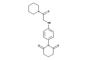 1-[4-[(2-keto-2-piperidino-ethyl)amino]phenyl]piperidine-2,6-quinone