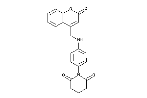 1-[4-[(2-ketochromen-4-yl)methylamino]phenyl]piperidine-2,6-quinone