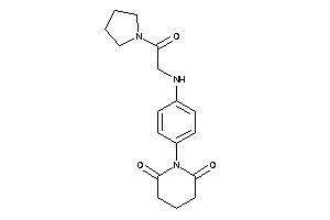 1-[4-[(2-keto-2-pyrrolidino-ethyl)amino]phenyl]piperidine-2,6-quinone