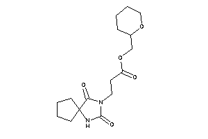 3-(2,4-diketo-1,3-diazaspiro[4.4]nonan-3-yl)propionic Acid Tetrahydropyran-2-ylmethyl Ester
