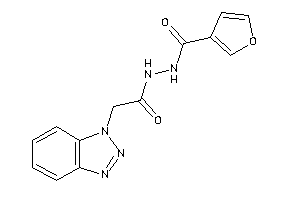 N'-[2-(benzotriazol-1-yl)acetyl]-3-furohydrazide