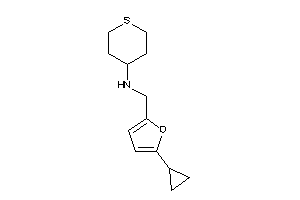 (5-cyclopropyl-2-furyl)methyl-tetrahydrothiopyran-4-yl-amine