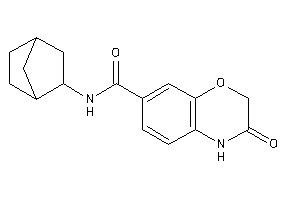 3-keto-N-(2-norbornyl)-4H-1,4-benzoxazine-7-carboxamide