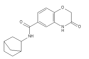 3-keto-N-(2-norbornyl)-4H-1,4-benzoxazine-6-carboxamide