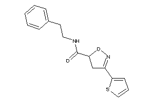 N-phenethyl-3-(2-thienyl)-2-isoxazoline-5-carboxamide