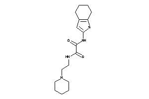 N-(2-piperidinoethyl)-N'-(4,5,6,7-tetrahydrobenzothiophen-2-yl)oxamide