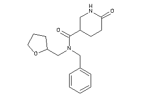 N-benzyl-6-keto-N-(tetrahydrofurfuryl)nipecotamide