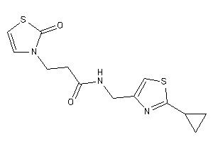 N-[(2-cyclopropylthiazol-4-yl)methyl]-3-(2-keto-4-thiazolin-3-yl)propionamide