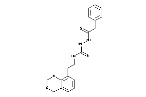 1-[2-(4H-1,3-benzodioxin-8-yl)ethyl]-3-[(2-phenylacetyl)amino]urea