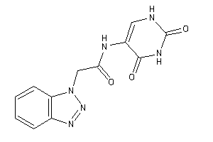 2-(benzotriazol-1-yl)-N-(2,4-diketo-1H-pyrimidin-5-yl)acetamide