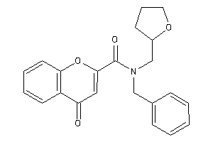 N-benzyl-4-keto-N-(tetrahydrofurfuryl)chromene-2-carboxamide