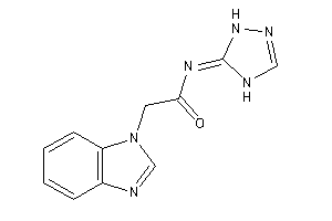 Image of 2-(benzimidazol-1-yl)-N-(1,4-dihydro-1,2,4-triazol-5-ylidene)acetamide