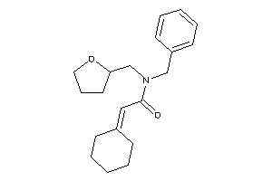 N-benzyl-2-cyclohexylidene-N-(tetrahydrofurfuryl)acetamide