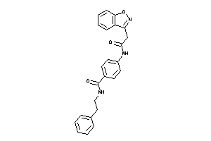 4-[(2-indoxazen-3-ylacetyl)amino]-N-phenethyl-benzamide