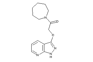 1-(azepan-1-yl)-2-(1H-pyrazolo[3,4-b]pyridin-3-yloxy)ethanone