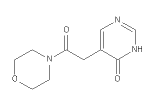 5-(2-keto-2-morpholino-ethyl)-1H-pyrimidin-6-one