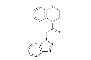 2-(benzotriazol-1-yl)-1-(2,3-dihydro-1,4-benzothiazin-4-yl)ethanone