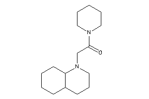 2-(3,4,4a,5,6,7,8,8a-octahydro-2H-quinolin-1-yl)-1-piperidino-ethanone