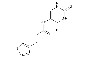 N-(2,4-diketo-1H-pyrimidin-5-yl)-3-(3-thienyl)propionamide