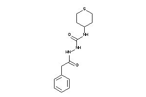 1-[(2-phenylacetyl)amino]-3-tetrahydrothiopyran-4-yl-urea