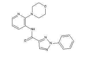 N-(2-morpholino-3-pyridyl)-2-phenyl-triazole-4-carboxamide