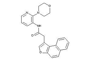 2-benzo[e]benzofuran-1-yl-N-(2-morpholino-3-pyridyl)acetamide