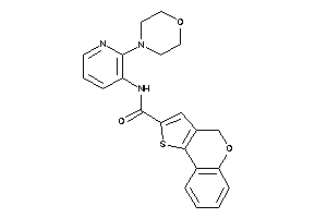 N-(2-morpholino-3-pyridyl)-4H-thieno[3,2-c]chromene-2-carboxamide