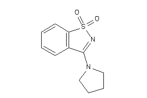 Image of 3-pyrrolidino-1,2-benzothiazole 1,1-dioxide