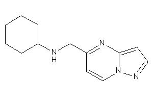 Cyclohexyl(pyrazolo[1,5-a]pyrimidin-5-ylmethyl)amine