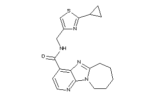 N-[(2-cyclopropylthiazol-4-yl)methyl]BLAHcarboxamide