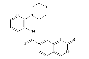 N-(2-morpholino-3-pyridyl)-2-thioxo-3H-quinazoline-7-carboxamide